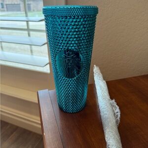 Starbucks Textured Blue Tumbler